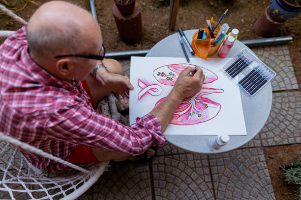 Artistic project on raising awareness for cancer