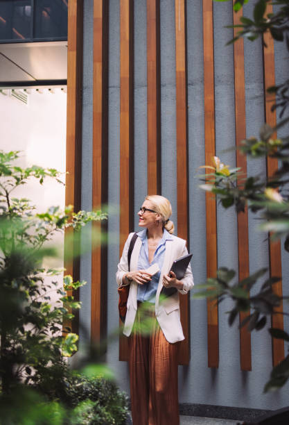 istock Happy Business Woman Taking A Break At Work 1407471946