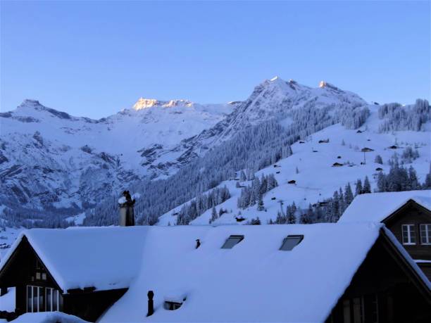 istock Swiss Alps winter wonderland 1407472551