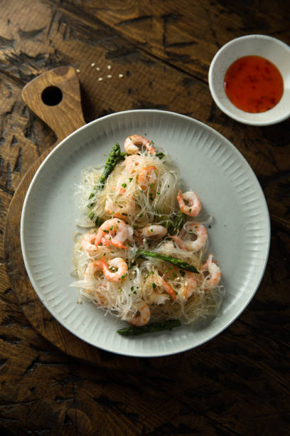 istock Noodles with shrimps 1407474797