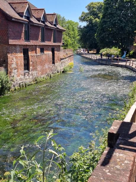 istock The Itchen River in Winchester 1407475042