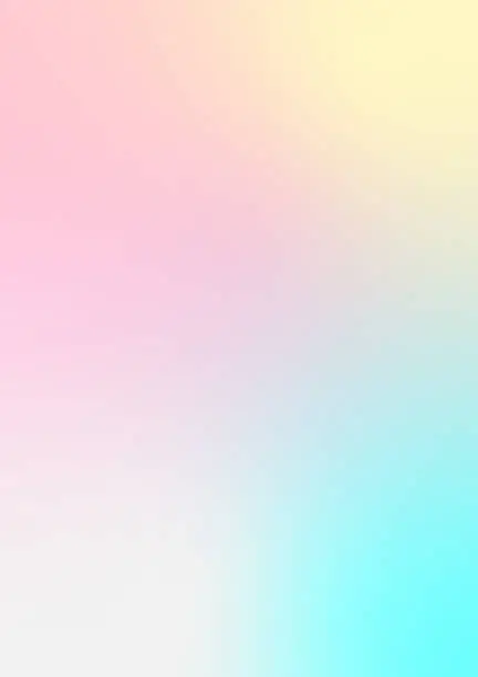 Vector illustration of Colorful Gradient Blur Abstract Background Vector