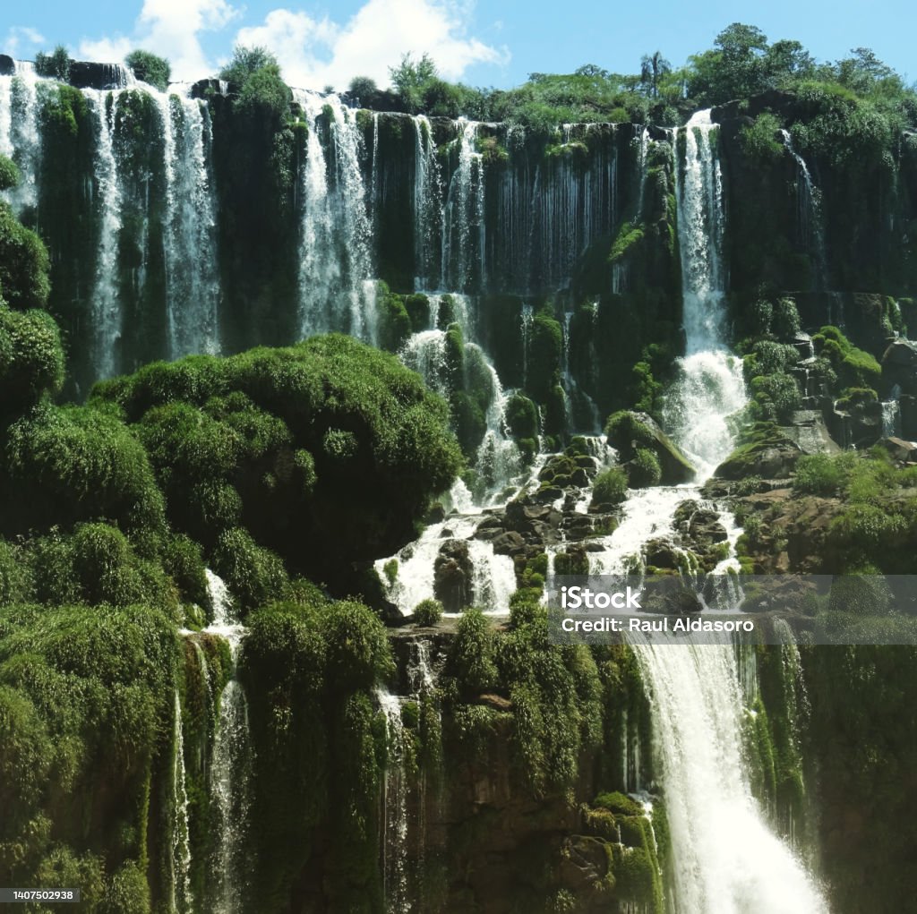 Iguazú Iguazu Waterfall Beauty Stock Photo