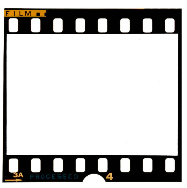istock Old 35mm filmstrip or dia slide frame 1407505938