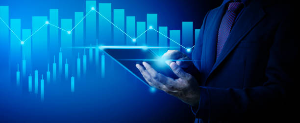 istock Business background, stock exchange concept. 1407509099