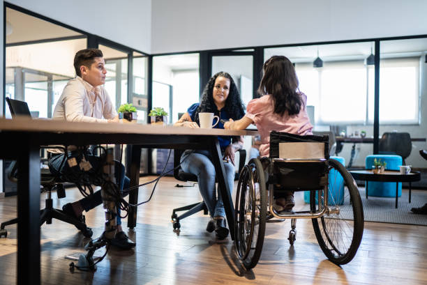 istock Coworkers on a business meeting 1407509884