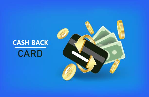 istock Cash back, money saving vector concept with dollar coins, wallet, arrows, credit card. 1407512197