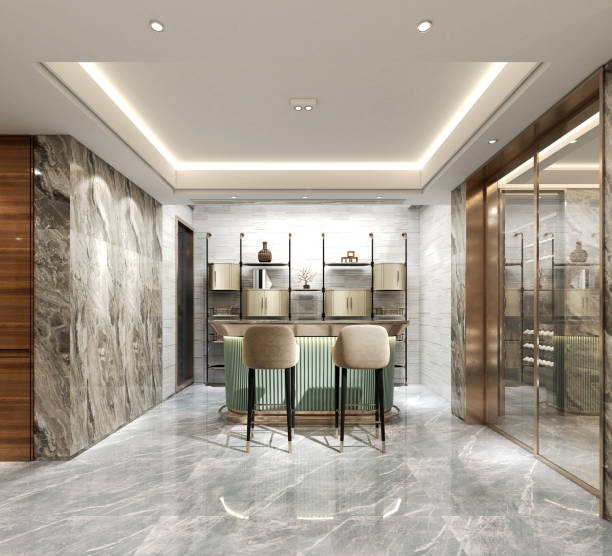 istock 3d render of apartment interior  living and dining room 1407514159