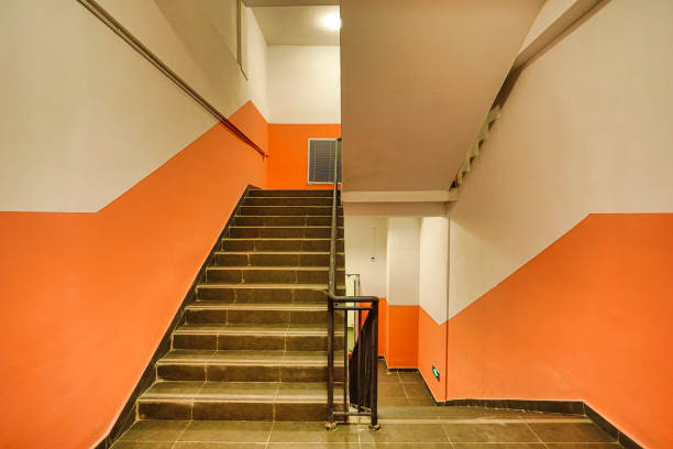istock Newly decorated stairwell 1407519128
