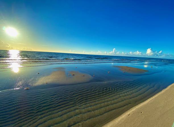 Sand Bar. Hillsboro Beach, Florida. August 10, 2020, 7.37am