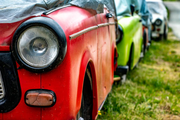 istock Trabant cars made in DDR (East Germany) 1407537961