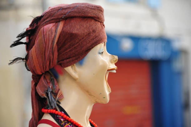 Doll in front of a shop in Avignon