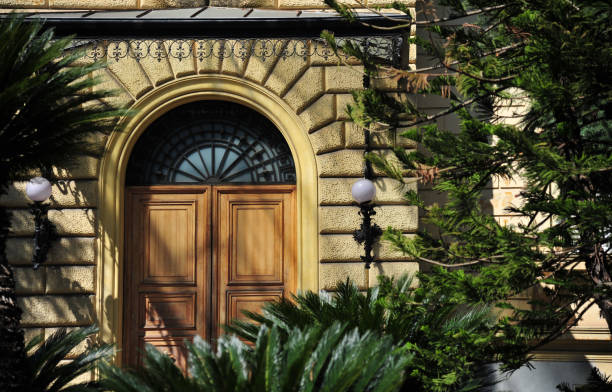 Gateway to Villa Torlonia in Rome