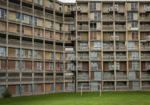 istock Abandoned Flats, Park Hill Sheffield 1407543157
