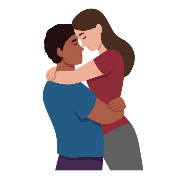 90 Interracial Kissing Cartoon Illustrations & Clip Art - iStock