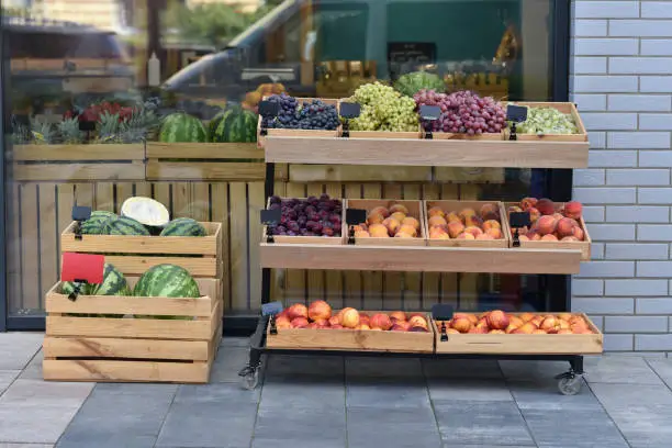 Photo of fruit counter