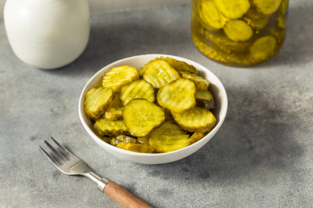 istock Homemade Green Dill Pickles 1407551247
