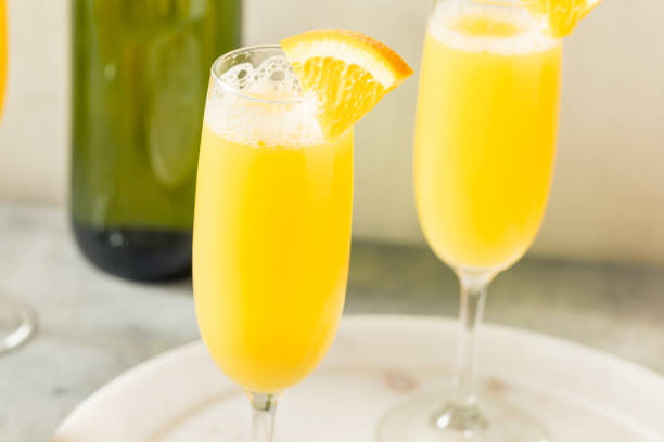 istock Cold Refreshing Orange Juice Mimosa 1407551324