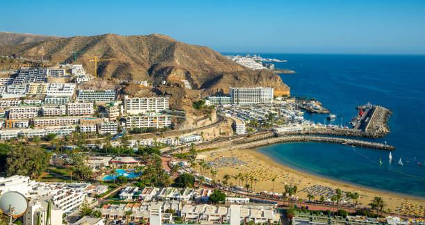 istock Puerto Rico village Gran Canaria, Spain 1407570801