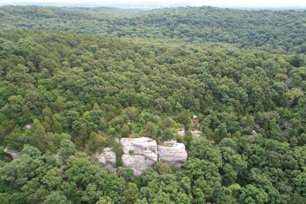 istock Womble mountain and Shawnee national forest 1407573025