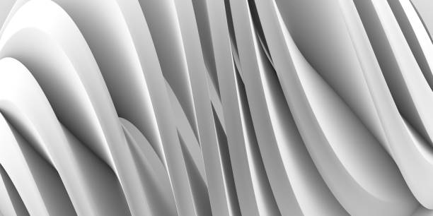 istock Beautiful minimalistic architectural abstraction. 3d rendering, 3d illustration. 1407574492