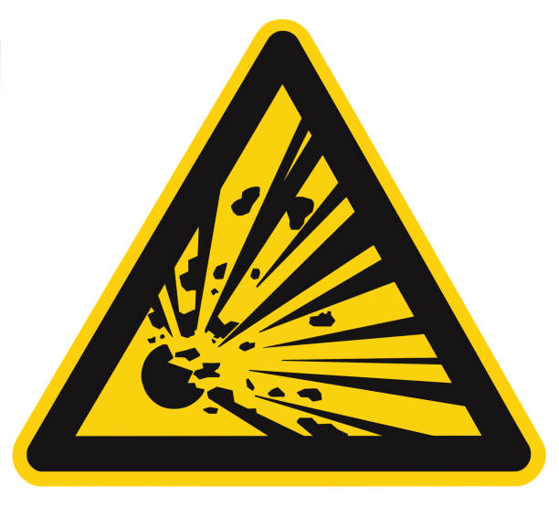 40+ Blasting Area Warning Sign Stock Photos, Pictures & Royalty