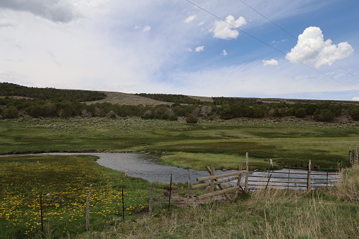 Photo of Koosharem lake and valley, Utah