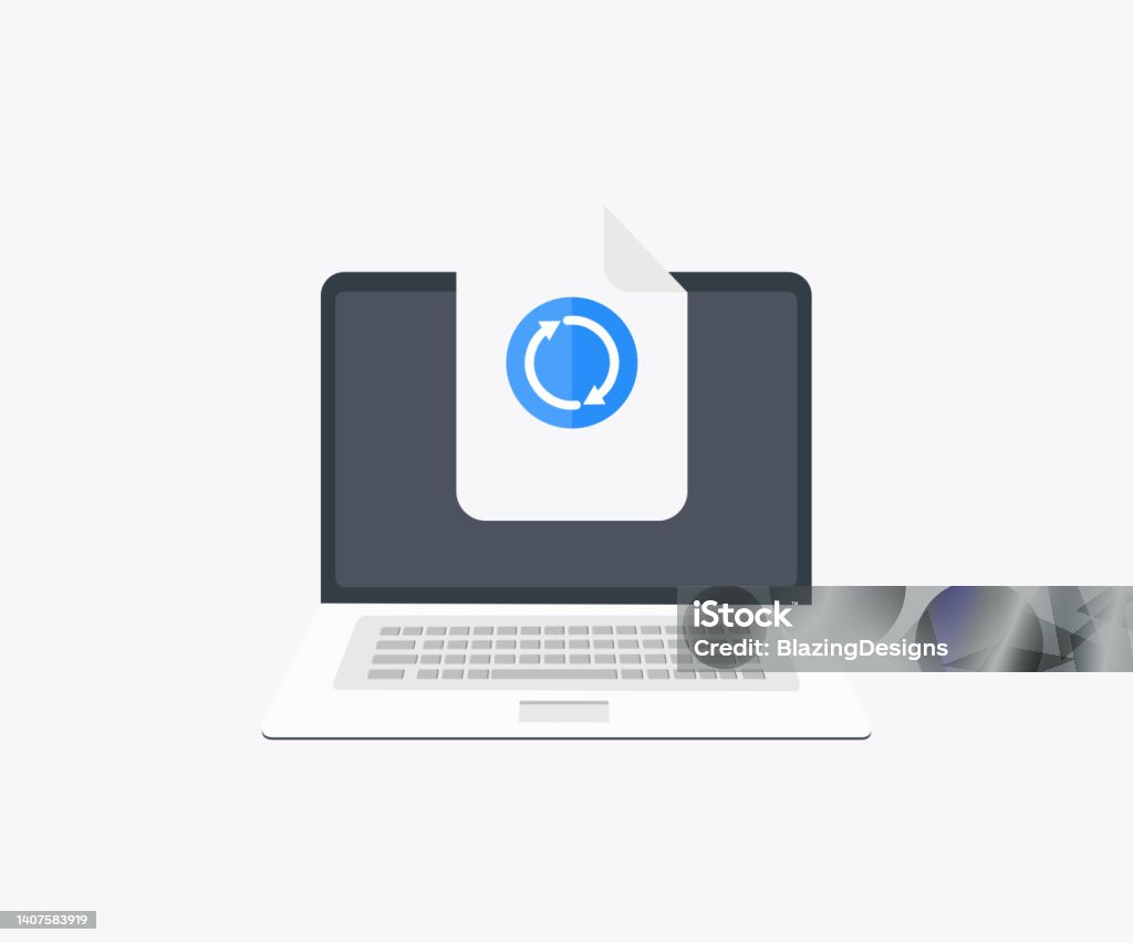 Files Update Image Updating File On Computer Or Upgrading Software Update Installation On ...
