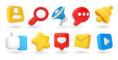 social-media-3d-symbole-benachrichtigung