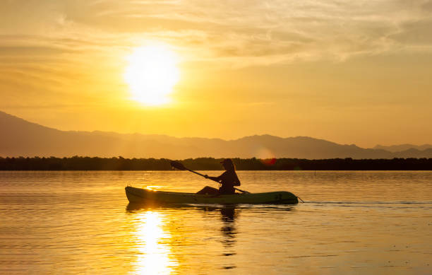 istock Mexican woman at kayak 1407606239