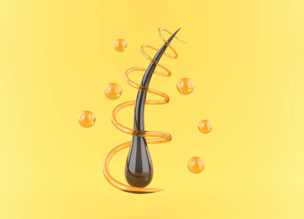istock Repairing Hair with Shampoo 1407608454