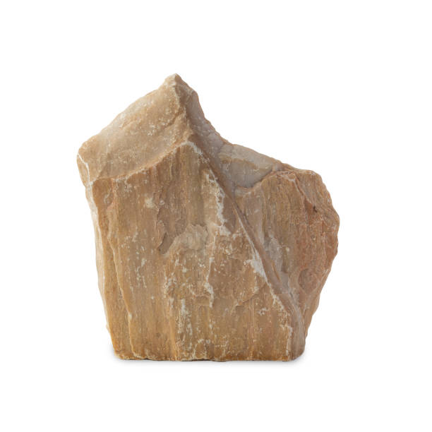 istock Stone, Product podium isolated on white background with clipping path 1407619899
