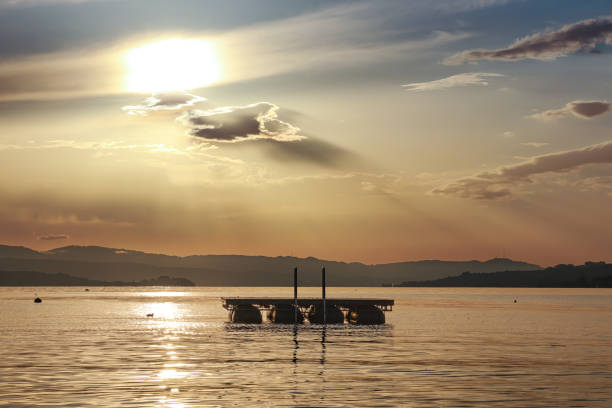 Sunset at Lake Zurich