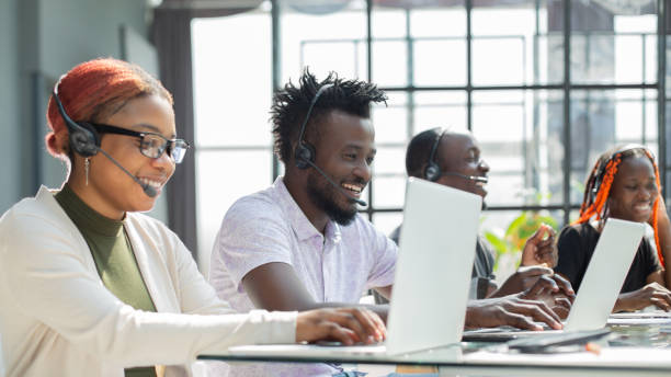 istock African business team on briefing, discussing ideas for new startup or project. 1407638480
