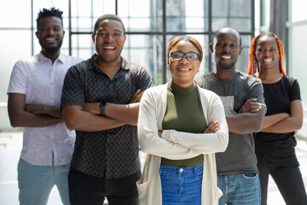 istock African business team on briefing, discussing ideas for new startup or project. 1407638525