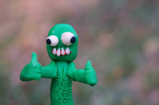 istock A toy zombie with thumbs up. 1407638600