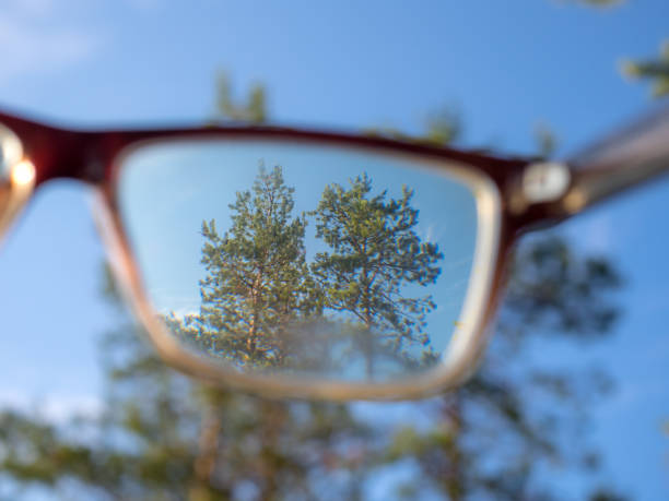 istock trees and the sky through the lens 1407645029