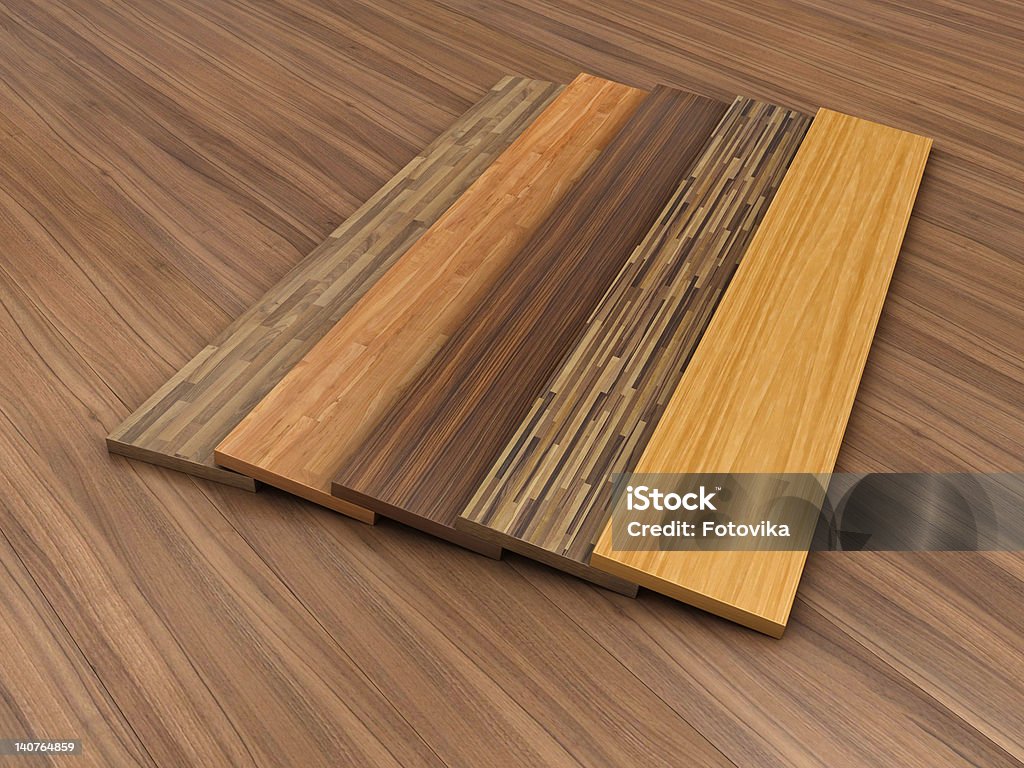 Timber floor Illustration of a timber floor with different colour of a parquet Colors Stock Photo