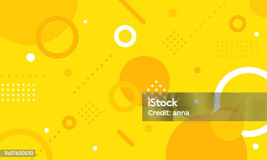 istock Circle and dotted line. Geometric background material. 1407650510