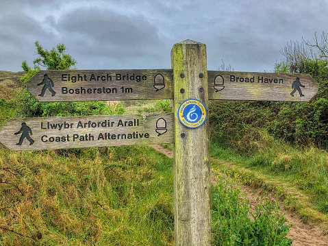 One of the many signs we passed on our walk towards Broad Haven.