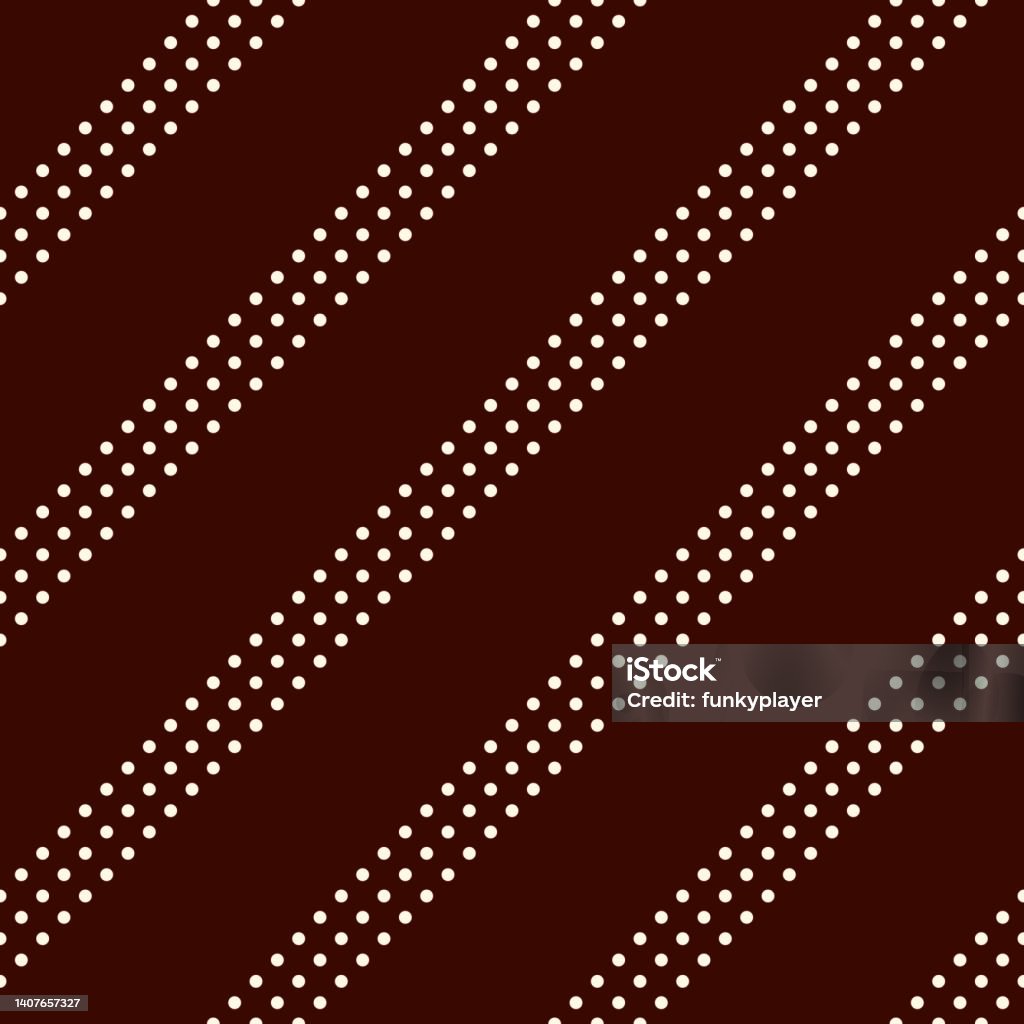 Diagonal Spot Polka Dot Seamless Pattern Repeated Dotted Diagonal Stripes Texture ...