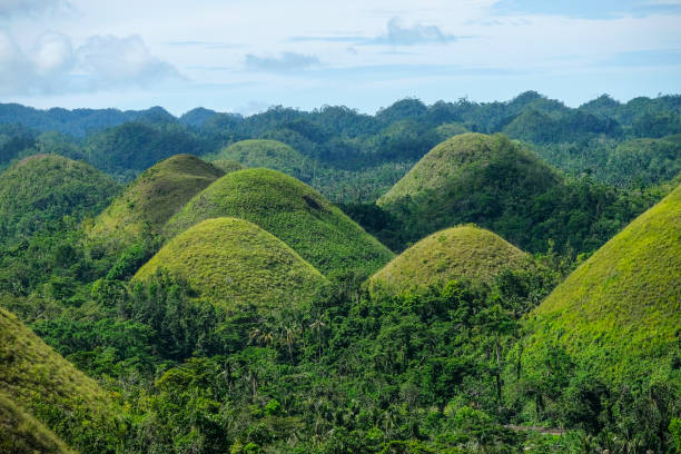 istock Chocolate Hills in Bohol, Philippines 1407661480