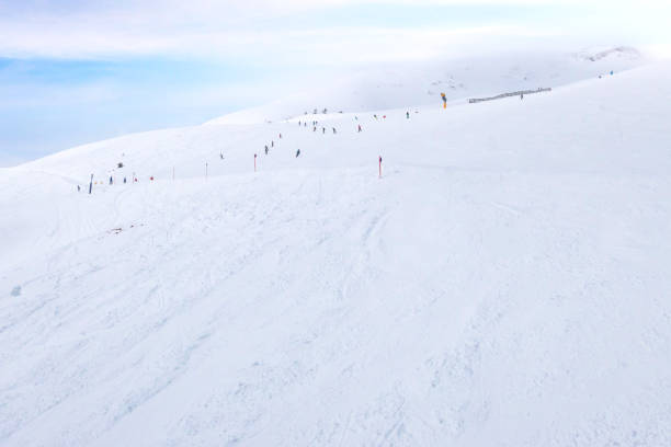 istock Saalbach, Austria ski slope, Austrian Alps 1407668674