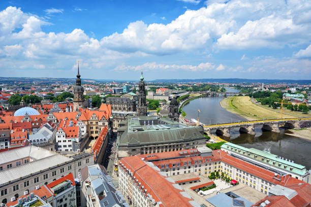 istock Aerial view of Dresden, Germany 1407682756