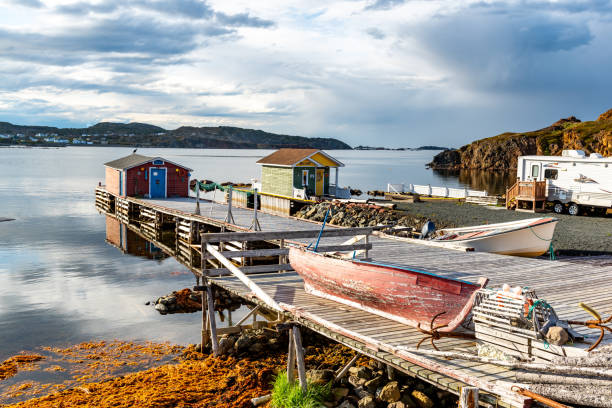 istock The pier view in the morning, Twillingate, Canada 1407697324