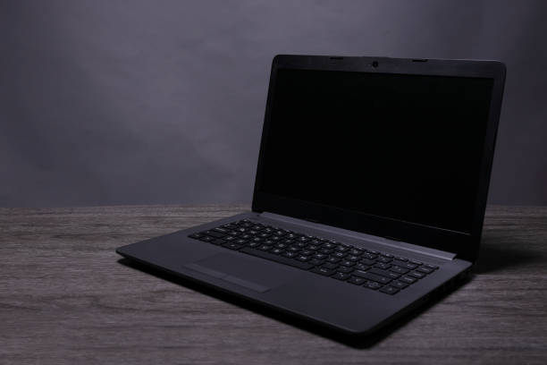 istock Close-up of new laptop 1407711937