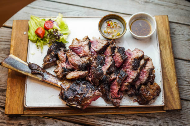 Grilled beef of excellent quality