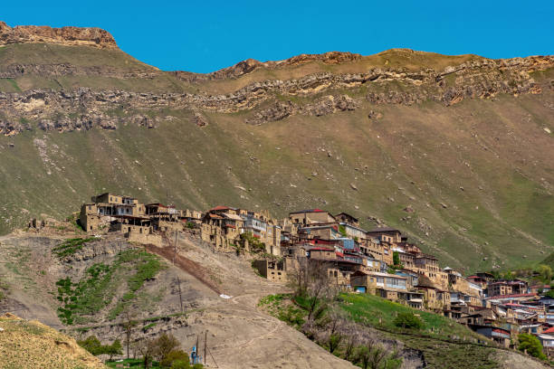 istock ancient mountain village Chokh on the mountainside in Dagestan 1407720989
