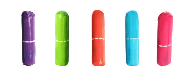 istock Set with tampons on white background. Banner design 1407721062