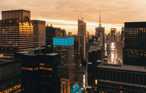 istock Times Square, Midtown Manhattan, New York skyline 1407721460